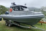 2022 Flex 450 with Yamaha F70LA | White w/ Grey Accents - Image 2