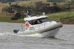 2022 Flex 680 Cabin Explorer with Digital Outboard | Grey w/ Black & Beige Accents - Image 2
